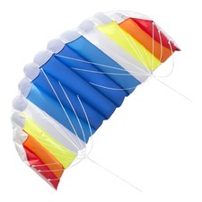 Kite Kite Kite Énorme Parafoil Power Kite pour Park Beach Kids and Adults