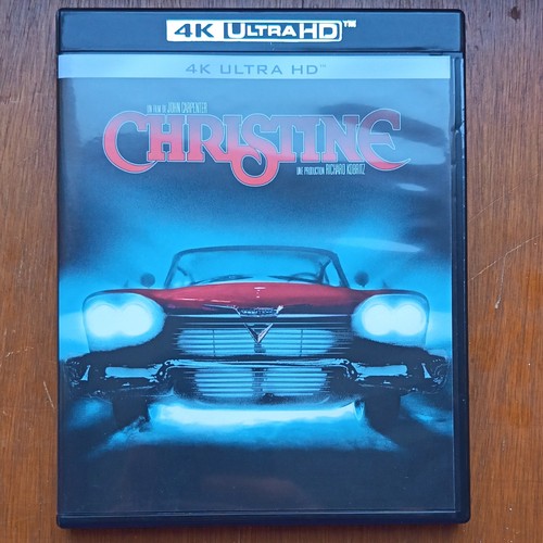 Christine ultra blu ray - christine, blu-ray