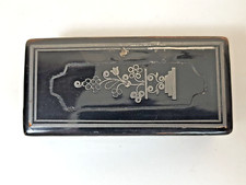 BOITE A TABAC A PRISER TABATIERE CARTON BOUILLI NAPOLEON III XIXEME SIECLE