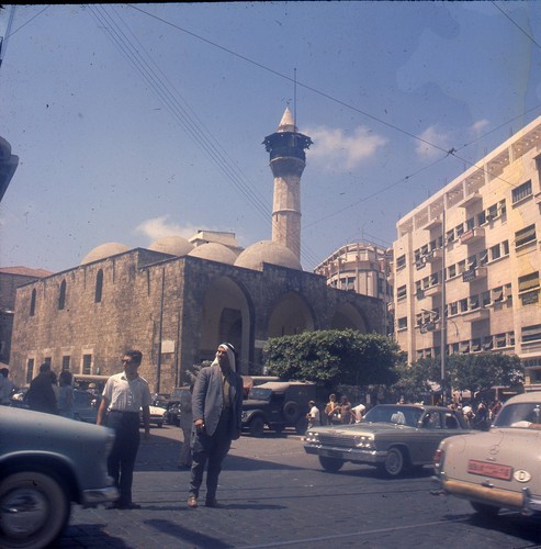 Beyrouth 1960 mosquée du - c.,