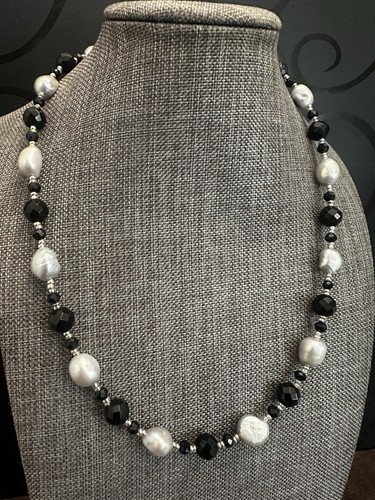 Elegant black crystals and - elegant,