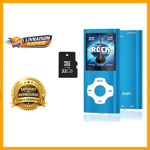 32go lecteur mp3 portable - mp3,,