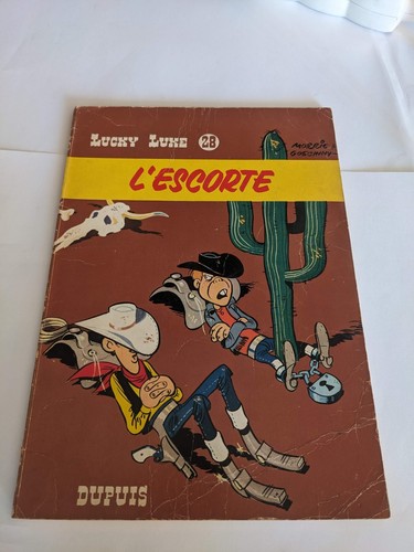 Lucky luke escorte 1966 - l'escorte, eo