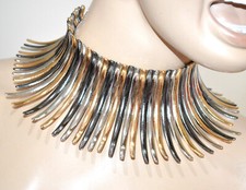 Collier ras de cou femme or