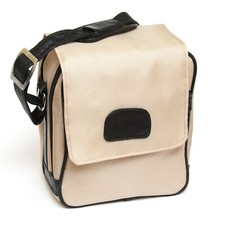 Biege camera bag case - camera, strap
