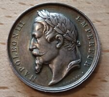 MEDAILLE ARGENT ♦ NAPOLEON III EMPEREUR - LOI DU 1ER MAI 1802