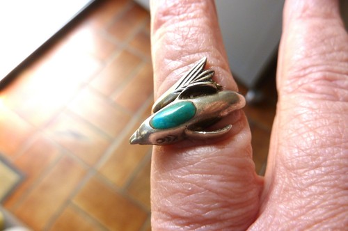 Bague argent massif dauphin - argent,