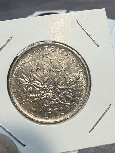 Pièce monnaie francs - pièce, 5