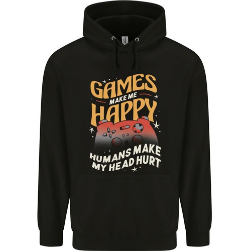 Hoodie antisocial gamer vidéo - antisocial,