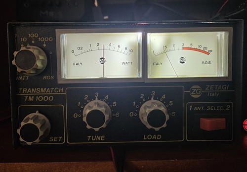 Zetagi 1000 transmatch swr - zetagi,