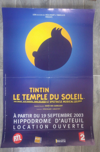 Poster affiche tintin - poster, le