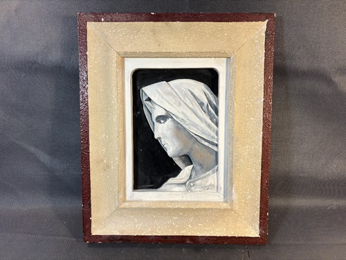 Ancien tableau platre - tableau, en