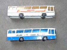 lot MAJORETTE BUS NEOPLAN AIR FRANCE IBERIA ECH 1/87 MADE IN FRANCE no matchbox