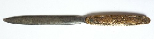 Petit coupe papier bronze - coupe-papier, en