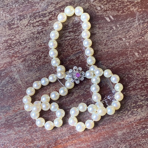 Collier perles culture - de,