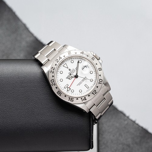 1995 rolex explorer white - rolex,