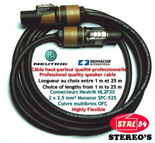 Cordon speakon neutrik - cordon,