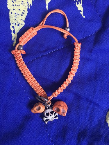 Bracelet fantaisie orange - bracelet, 🦊