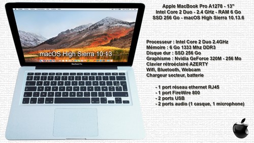 Apple macbook pro a1278 - a1278, 13"
