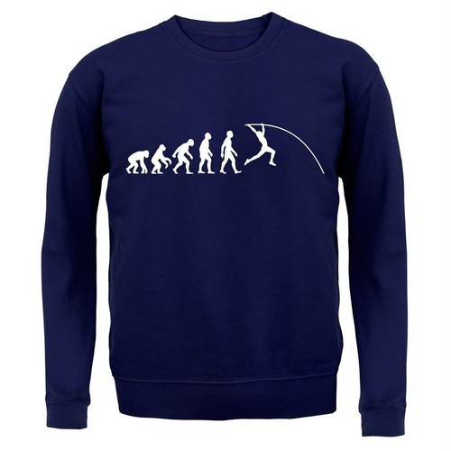 évolution homme pole saut - pole,