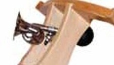 Jouet Klaxon NEUF Roue En Bois