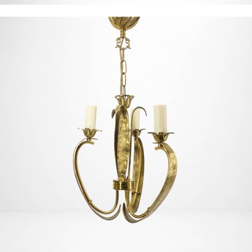 Lustre bras laiton - lustre, en