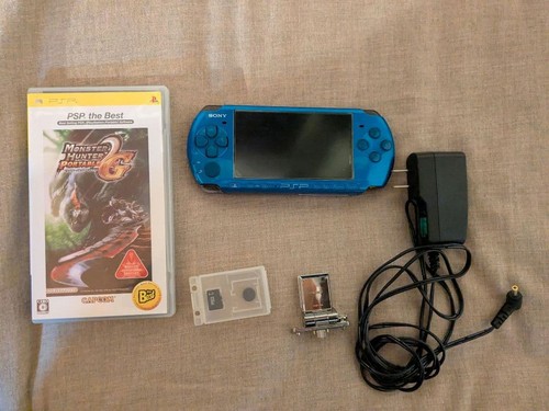 Console sony psp - sony, bleue