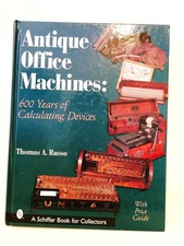 Livre Anciennes Machines Pour Bureau