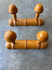 Lot de 2 porte manteaux  bois