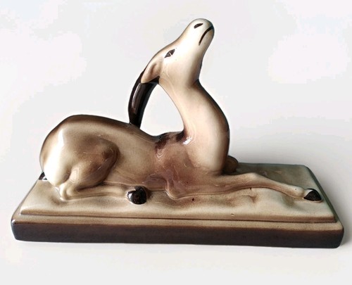 Sculpture antilope art déco - antilope,