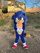 Mascotte Sonic costume olaf cosplay déguisement
