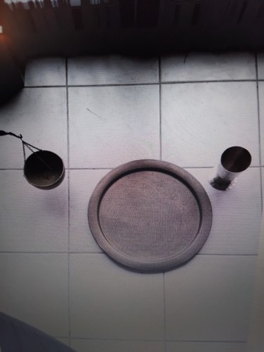 Assiette laiton - assiette,