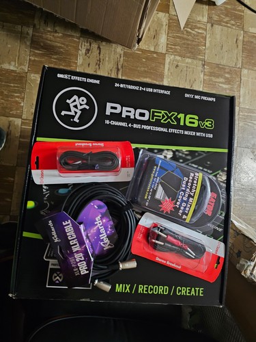 Mackie profx16v3 channel - mackie, 16-channel