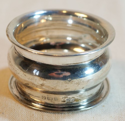 Rond serviette argent - rond,