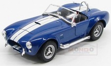 1:24 WELLY Ac Cobra Shelby Cobra 427 Spider 1965 Blue Met White WE24002BL