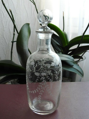 Ancien flacon bouteille carafe - flacon,