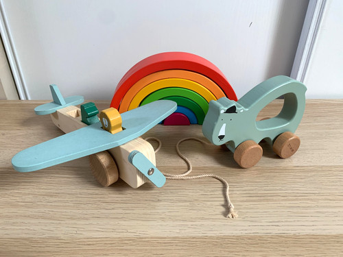 Lot jouets en bois - lot,