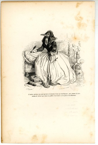 Animaux savants granville 1842 - animaux,