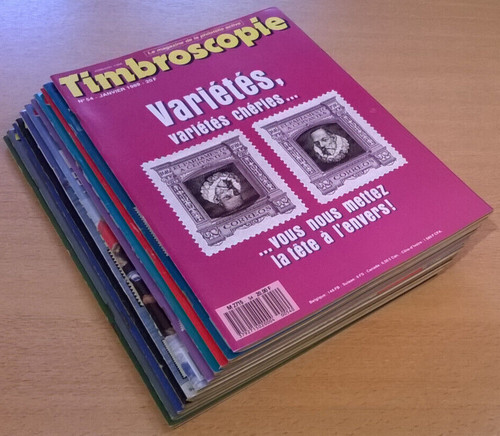 Timbroscopie année 1989 - timbroscopie,