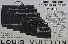 PUBLICITE LOUIS VUITTON BAGAGE