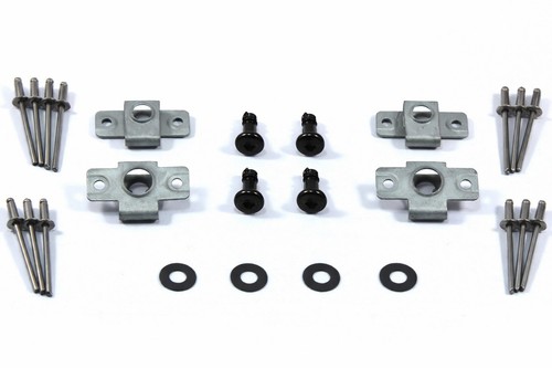 Dzus fasteners argent - 4x,