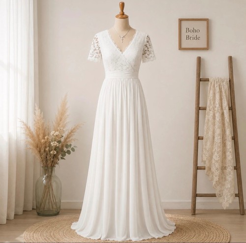 Robe mariée blanche - robe, de