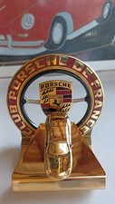 Trophée Porsche 1998,Doré À L'or Fin, Avec Badge Club Porsche De France 1961,Sup
