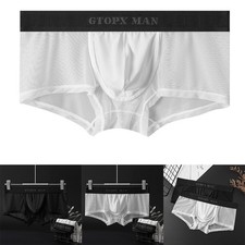 Boxer slip homme taille basse
