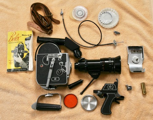 Bolex 16mm movie - (pallard),