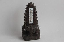 Thermomètre Ours bois