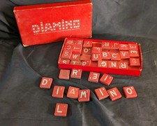Ancien jeu diamino rouge - jeu,