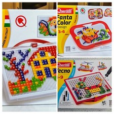 LOT JEUX CRÉATIFS QUERCETTI MOSAÏQUES FANTA COLOR TECNO 
