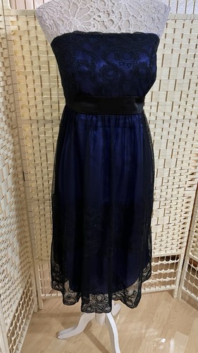 Monsoon strapless dress size - monsoon,