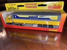 SOLIDO 3501 camion DAF Savoyarde LUBRIFIANTS OPAL 1/50 neuf en boite